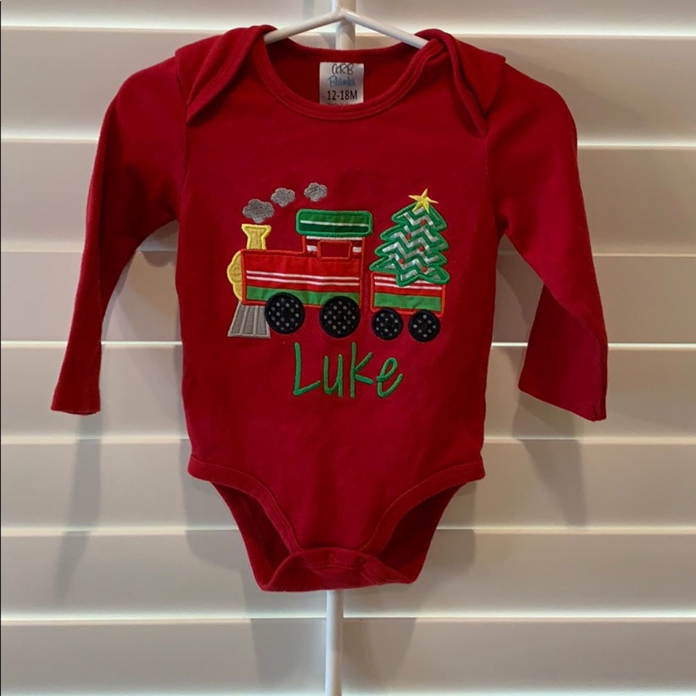 “Luke” Christmas Train Long Sleeve